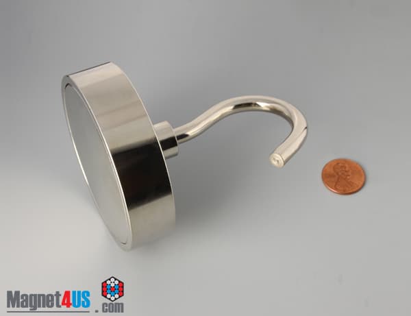 D3" x 3/4" #3/8"-16 UNC 2B N38 Pot Magnet - photo 4