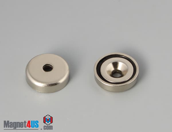 D0.63'' x 0.177'' #4 Screw N38 Pot Magnet - photo 5