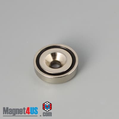 D0.63'' x 0.177'' #4 Screw N38 Pot Magnet - photo 13