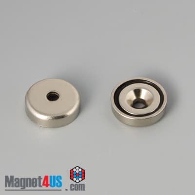 D0.63'' x 0.177'' #4 Screw N38 Pot Magnet - photo 15
