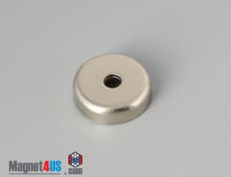 D0.63'' x 0.177'' #4 Screw N38 Pot Magnet - photo 16