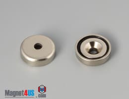 D0.63'' x 0.177'' #4 Screw N38 Pot Magnet - photo 20