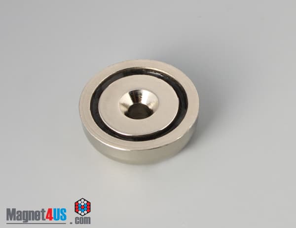 D1 1/4" x 3/8" #10 Screw N38 Pot Magnet - photo 3