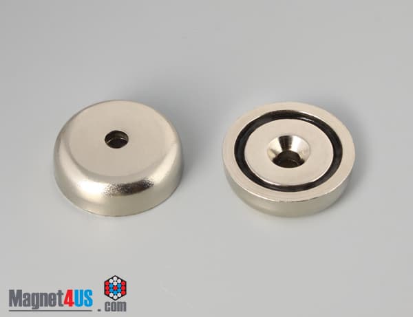 D1 1/4" x 3/8" #10 Screw N38 Pot Magnet - photo 5