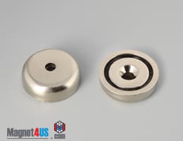 D1 1/4" x 3/8" #10 Screw N38 Pot Magnet - photo 20