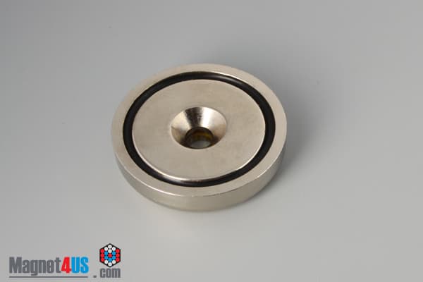 D1 3/4" x 3/8" #1/4" Screw N38 Pot Magnet - photo 8