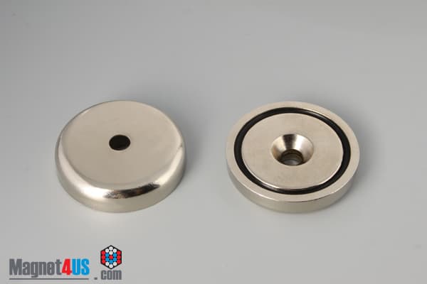 D1 3/4" x 3/8" #1/4" Screw N38 Pot Magnet - photo 10