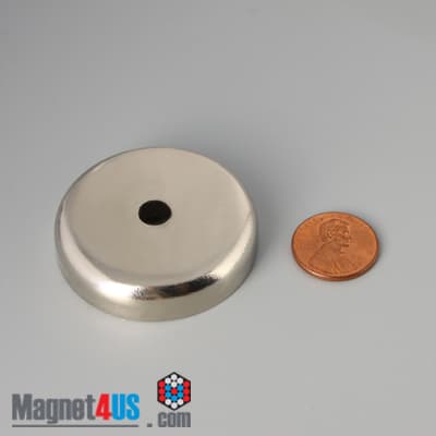 D1 3/4" x 3/8" #1/4" Screw N38 Pot Magnet - photo 12
