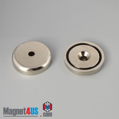D1 3/4" x 3/8" #1/4" Screw N38 Pot Magnet - photo 15