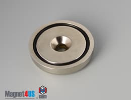 D1 3/4" x 3/8" #1/4" Screw N38 Pot Magnet - photo 18