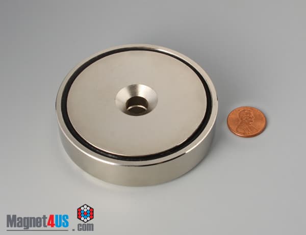 D2.95'' x 0.71'' #3/8" Screw N38 Pot Magnet - photo 4